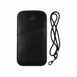 Grand Etui Lunette "MOBILE n°1" 100% CUIR, étui à lunettes de vue, cuir véritable, pochette 17,5 x 9 cm. + Accessoires