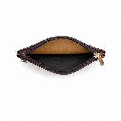 2 EN 1 Porte-monnaie/porte-clés 100% cuir TK074 MARRON Achat/cadeau utile
