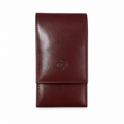 Housse étui 100% cuir véritable / Organisateur d'Accessoires"OD-high tech" 7x14 cm