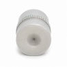 Bougie Cylindrique "LAURA" 18x7 cm GRIS