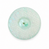 Bougie Cylindrique "ONYX" 14x7 cm  VERT