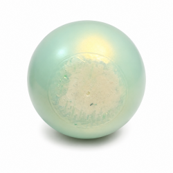 Bougie Ronde "ONYX" diamètre 10 cm  VERT