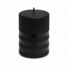 Bougie  "CAPELLA" 10x7 cm  1 PCS Bougie décorative NOIR