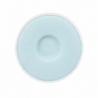 Lot de 4 Bougies  Cylindrique "GLASS SCENTED CANDLE BABY" 7X10 cm BLEU