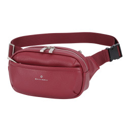 Sac banane porté de travers, 23 cm, polyester 900D avec garniture synthétique.