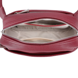 Sac à bandoulière femme Cuir gris N1461 / Sac en cuir véritable LIVRAISON RAPIDE