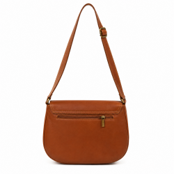 Sac bandoulière Cuir bleu marine FLORENCE N1030 Sac à main