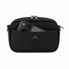 Snowbal Sac Bandoulière Femme en Cuir Grainé, NOIR