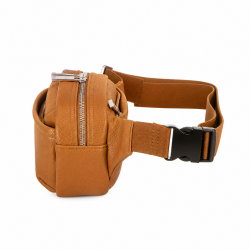 Sac banane porté de travers, 23 cm, polyester 900D avec garniture synthétique.CAMEL
