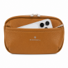 Sac à bandoulière femme Cuir gris N1461 / Sac en cuir véritable LIVRAISON RAPIDE