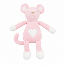 copy of Peluche souris maman bebe, multicolore