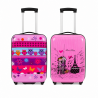 Valise enfant/fille ROSE LOVE PARIS 2031 ABS 50CM