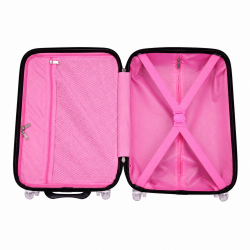 Valise enfant/fille ROSE LOVE PARIS 2031 ABS 50CM