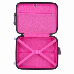 Valise enfant/fille ROSE LOVE PARIS 2031 ABS 50CM