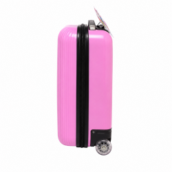 Valise enfant/fille ROSE LOVE PARIS 2031 ABS 50CM