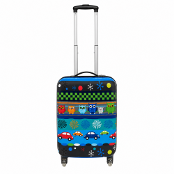 Valise enfant/fille ROSE LOVE PARIS 2031 ABS 50CM