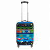Valise enfant/fille ROSE LOVE PARIS 2031 ABS 50CM