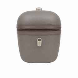VANITY CASE SNOWBALL DUBLIN 34 X 24 CM ABS - Idée cadeau femme Ecru