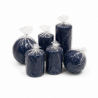 Bougies "CAPELLA"Lot 5 PCS Bougies décoratives NOIR