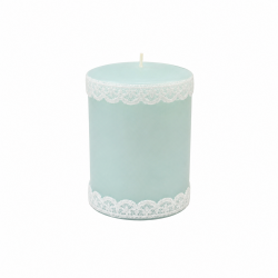 Bougies "CANDLE BABY"Lot 3 PCS Bougies décoratives BLEU