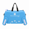 Valise enfant/fille ROSE LOVE PARIS 2031 ABS 50CM