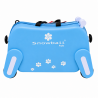 Valise enfant/fille ROSE LOVE PARIS 2031 ABS 50CM