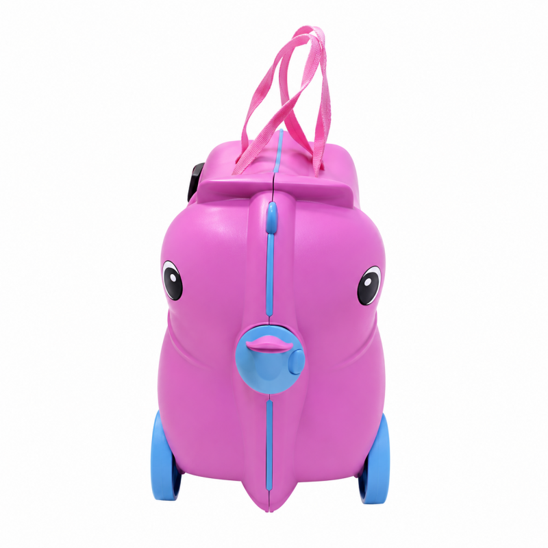 Valise enfant/fille ROSE LOVE PARIS 2031 ABS 50CM