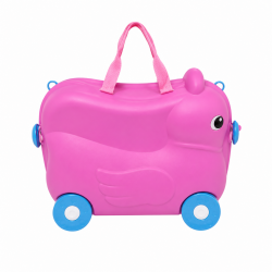 Valise enfant/fille ROSE LOVE PARIS 2031 ABS 50CM