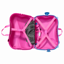 Valise enfant/fille ROSE LOVE PARIS 2031 ABS 50CM