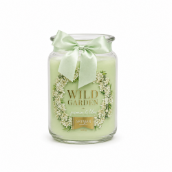 Bougies "POT ANNUEL"Lot 2 PCS Bougies parfumées  VERT JASMINE
