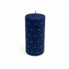 Bougies "FLORENCJA MAT"Lot 6 PCS Bougies décoratives bleu