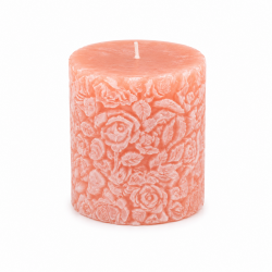 Bougies "ROSES"Lot 6 PCS Bougies Parfumée ROSE