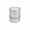 Bougies "LAURA"Lot 4 PCS Bougies décoratives GRIS