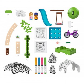 Fisher Price Wonder makers Cabane en bois 30 pièces 25x28cm