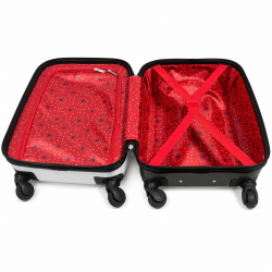 Valise Enfant Type Kids Ourson 48 cm Noir