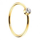 Bague plaqué Or crista Swarovski N992 Bijoux  62 mm (22)