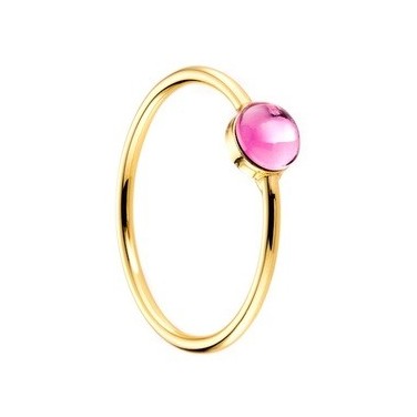 Bague cristal violet Swarovski Plaqué Or N993 54 mm (14)