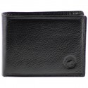 Portefeuille à l'italienne Cuir noir N1181 Porte-monnaie homme Cadeau prête à offrir ou s'offrir