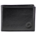 Portefeuille à l'italienne Cuir noir N1181 Porte-monnaie homme Cadeau prête à offrir ou s'offrir