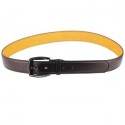 Ceinture homme cuir Marron N1260 Taille ajustable 125 CM