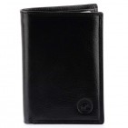 GRAND CLASSIQUE Portefeuille en cuir NOIR N1328 - Grand Portefeuille Homme - STYLET OFFERTE
