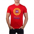 T-Shirt ESPANA Rouge 1623 Coupe Du Monde Brasil / taille M / t-shirt homme