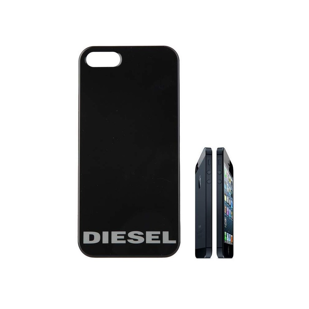 Coque-housse de chez DIESEL pour iPhone 5 modèle noir N1672 X01901_PS918T8013